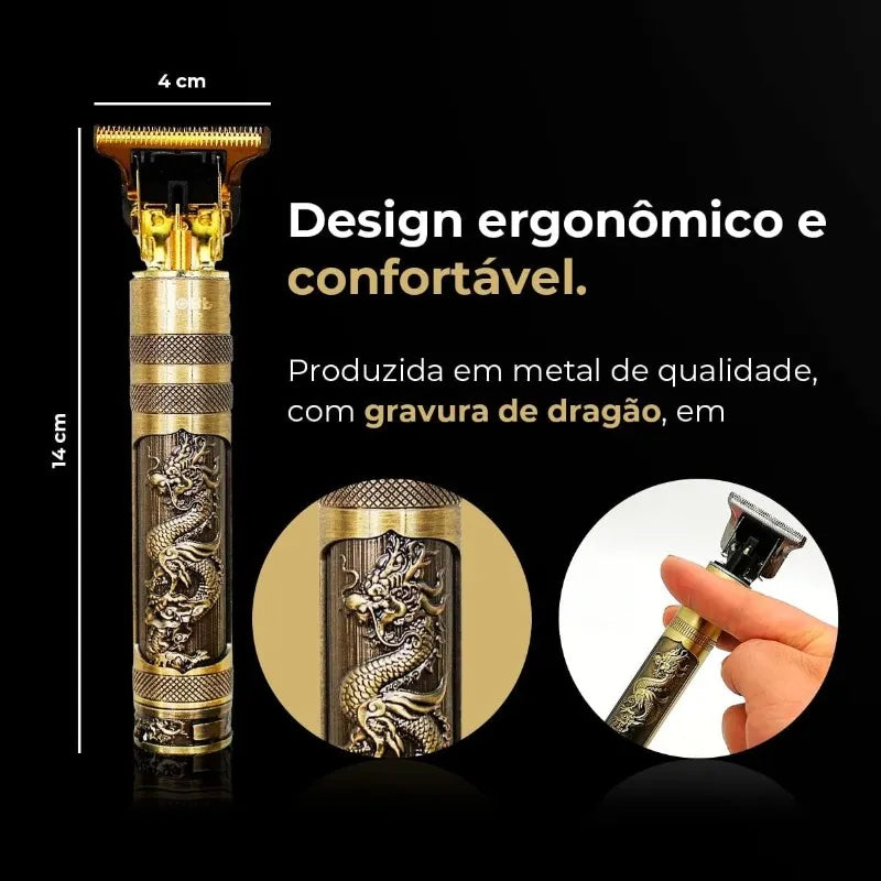 Maquininha Profissional Para Barba e Cabelo ProCut Max!