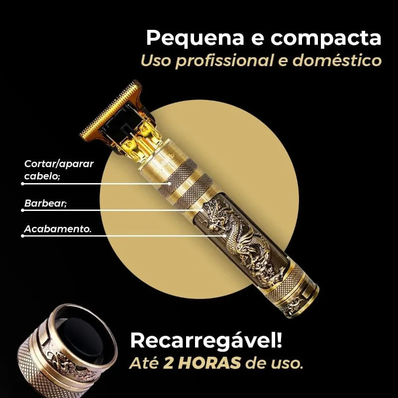 Maquininha Profissional Para Barba e Cabelo ProCut Max!