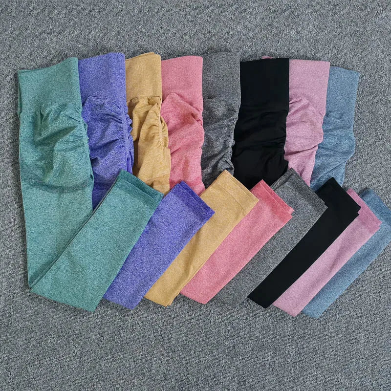 Leggings Esportivos Sem Costura Para Mulheres