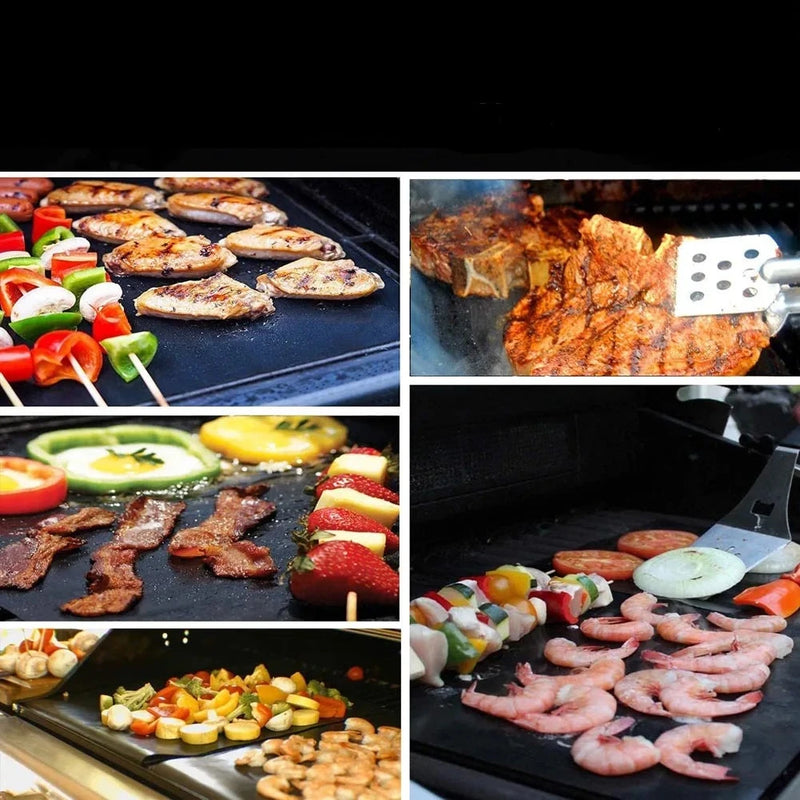 Tapete Antiaderente Para Churrasco Reutilizável