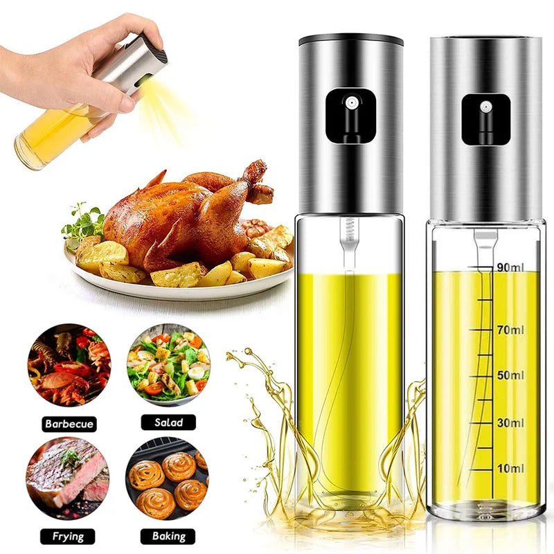Borrifador Spray Para Cozinha, Churrasco, Temperos e Saladas