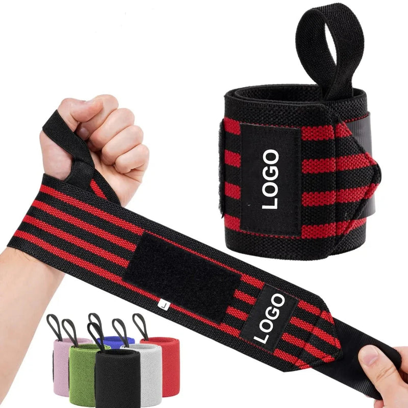 1 Par De Pulseiras Para Suporte De Pulso, Cintas De Apoio Para Levantamento De Peso